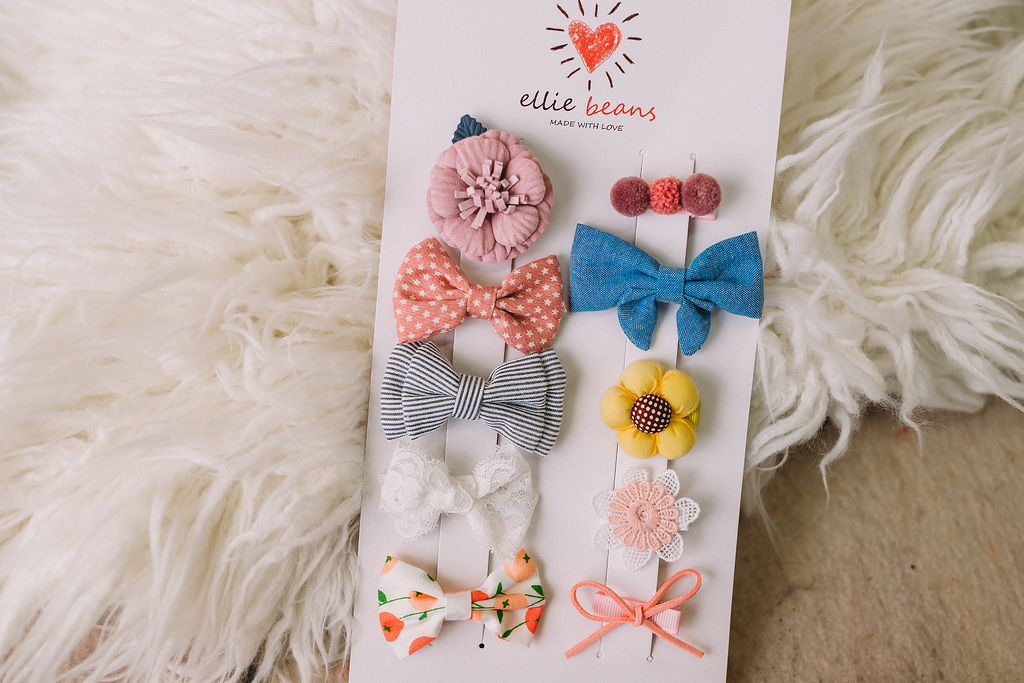 alexa hair clips - star – Dilly Dally Kids