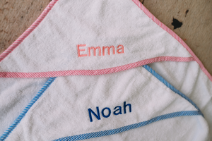 Monogrammed Hooded Towel for Kids