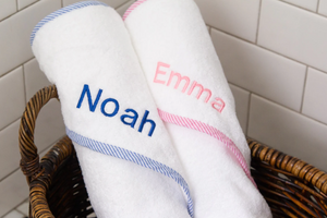 Monogrammed Hooded Towel for Kids