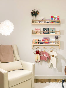 Ellie Bean's Beaded Nursery Bookshelf