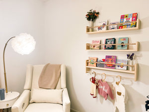 Ellie Bean's Beaded Nursery Bookshelf