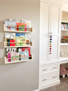 Ellie Bean's Beaded Nursery Bookshelf