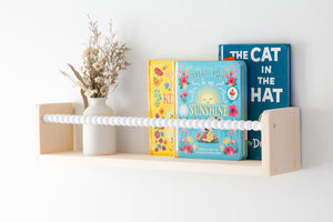 Ellie Bean's Beaded Nursery Bookshelf